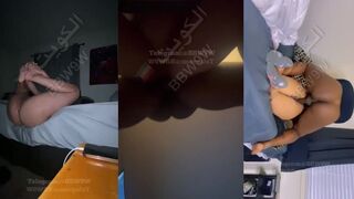 شرموطة كويتية ملبن تتفشخ من زبر اسود